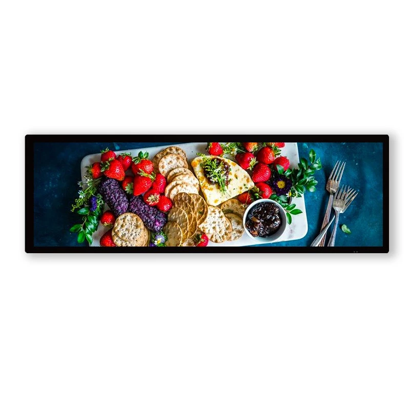 Ngosipụta Ogwe 49.5 inch LCD Onye nrụpụta ihuenyo ihu abụọ